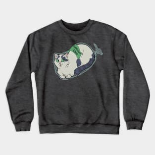 Catloaf: Chocolate Chip (Spotted, D variant) Crewneck Sweatshirt